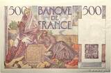 FRANCE 500 Francs CHATEAUBRIAND 1945 AU-