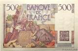 FRANCE 500 Francs CHATEAUBRIAND 1945 AU