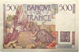 FRANCE 500 Francs CHATEAUBRIAND 1945 AU