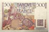 FRANCE 500 Francs CHATEAUBRIAND 1945 AU