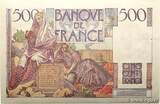 FRANCE 500 Francs CHATEAUBRIAND 1945 AU-