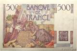 FRANCE 500 Francs CHATEAUBRIAND 1945 AU