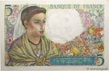 FRANCE 5 Francs BERGER 1943 UNC