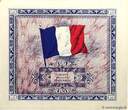 FRANCE 2 Francs DRAPEAU 1944 AU