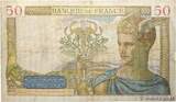 FRANCE 50 Francs CÉRÈS 1936 F