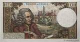 FRANCE 10 Francs VOLTAIRE 1972 AU-