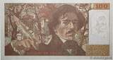 FRANCE 100 Francs DELACROIX imprimé en continu 1993 UNC-