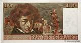 FRANCE 10 Francs BERLIOZ Numéro radar 1975 AU+