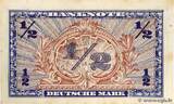 GERMAN FEDERAL REPUBLIC 1/2 Deutsche Mark 1948 XF