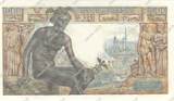 FRANCE 1000 Francs DÉESSE DÉMÉTER 1942 UNC-