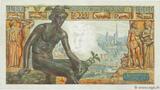 FRANCE 1000 Francs DÉESSE DÉMÉTER 1942 XF+