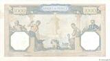 FRANCE 1000 Francs CÉRÈS ET MERCURE type modifié 1938 XF+