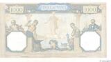 FRANCE 1000 Francs CÉRÈS ET MERCURE type modifié 1938 XF+
