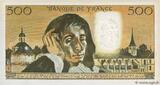 FRANCE 500 Francs PASCAL 1969 XF+