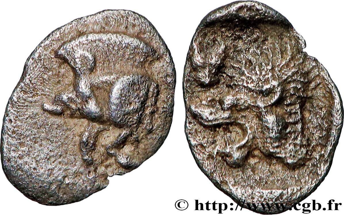 Archaïc 2 (550 BC to 480 BC) Hemiobole MYSIA – KYZIKOS / CYZICUS