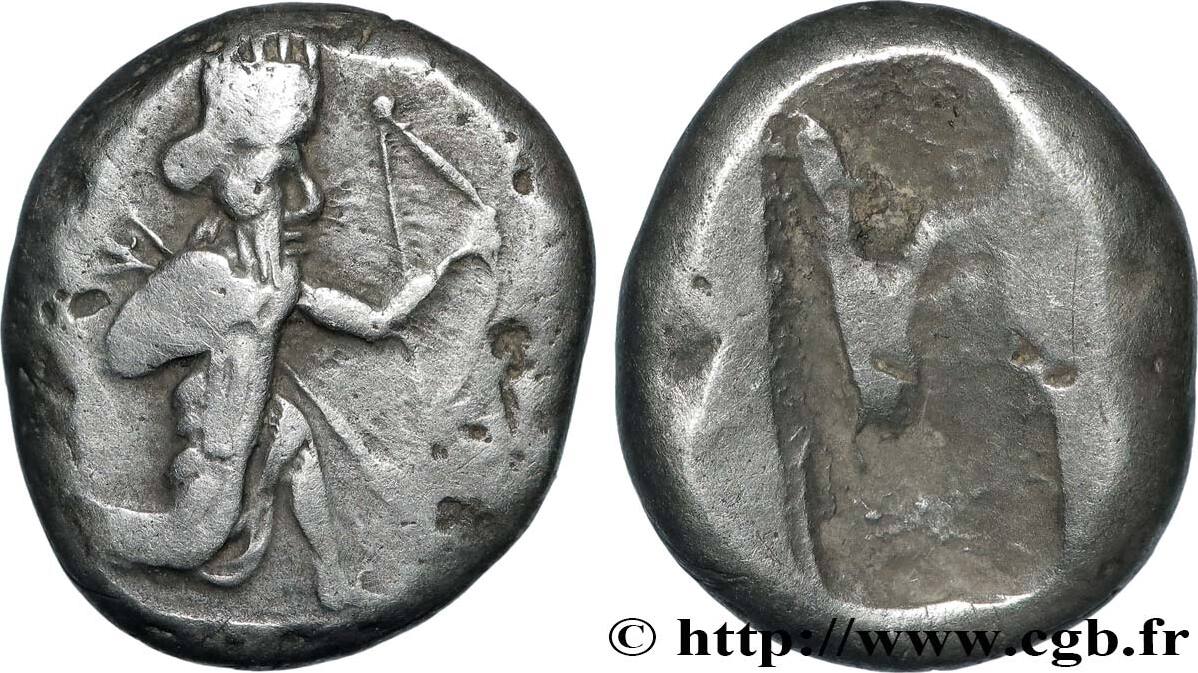 Classic 1 (480 BC to 400 BC) Sicle PERSIA - ACHAEMENID KINGDOM Sardes,  Lydie c. 475-465 AC. (16,5mm, 5,32g, h) AU