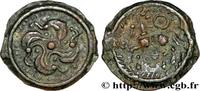 FRANCE Potin au swastika GALLIA BELGICA - SUESSIONES (Area of Soissons) c. 60-50 AC. (20mm, 4,60g, h) -