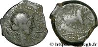 FRANCE Bronze ROVECA, classe V GALLIA BELGICA - MELDI (Area of Meaux) c. 60-40 AC. (18,5mm, 4,31g, 4h) -