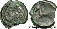 FRANCE Potin à la tête casquée et au cheval ou au cavalie BITURIGES CUBI, UNSPECIFIED Ier siècle avant J.-C. (18,5mm, 4,58g, 3h) -