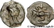 FRANCE Potin au taureau et au lis, classe Ia HIGH AND MIDDLE SEINE Ier siècle avant J.-C. (18mm, 2,85g, 3h) -