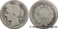 FRANCE 1 franc Cérès, IIe République II REPUBLIC Bordeaux 1850 (23mm, 5g, 6h) -