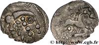 FRANCE Denier scyphate au cheval et au sanglier GALLIA - AULERCI EBUROVICES (Area of Évreux) Évreux (27) Ier siècle avant J.-C. (13,5mm, 0,48g, 1h) -