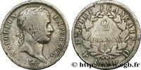 FRANCE 2 francs Napoléon Ier tête laurée, Empire français PREMIER EMPIRE / FIRST FRENCH EMPIRE Lyon 1810 (27mm, 9,74g, 6h) -
