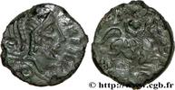 FRANCE Bronze PIXTILOS classe VII au cavalier GALLIA - CARNUTES (Beauce area) Chartres (28) c. 40-30 AC. (16,5mm, 2,54g, 4h) -