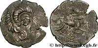 FRANCE Statère de billon, classe Vb au nez en crosse CORIOSOLITÆ (Area of Corseul, Cotes d'Armor) Saint-Brieuc (22) c. 80-50 AC. (24,00mm, 6,03g, 7h) -