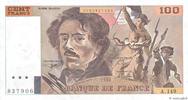 FRANCE 100 Francs DELACROIX imprimé en continu FRANCE 100 Francs DELACROIX imprimé en continu 1990 UNC- -