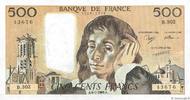 FRANCE 500 Francs PASCAL FRANCE 500 Francs PASCAL 1989 UNC- -