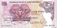 PAPUA NEW GUINEA 5 Kina PAPUA NEW GUINEA 5 Kina 1993 UNC- -