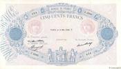 FRANCE 500 Francs BLEU ET ROSE FRANCE 500 Francs BLEU ET ROSE 1936 VF -