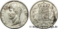 FRANCE 5 francs Charles X, 2e type CHARLES X Rouen 1828 (37,16mm, 25,10g, 6h) -