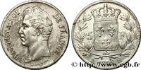 FRANCE 5 francs Charles X, 2e type CHARLES X La Rochelle 1828 (37mm, 24,68g, 6h) -