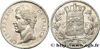 FRANCE 5 francs Charles X, 2e type CHARLES X La Rochelle 1828 (37mm, 24,96g, 6h) -