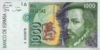 SPAIN 1000 Pesetas SPAIN 1000 Pesetas 1992 UNC -