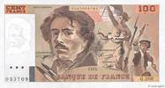 FRANCE 100 Francs DELACROIX imprimé en continu FRANCE 100 Francs DELACROIX imprimé en continu 1993 XF -