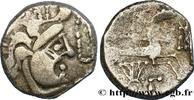 FRANCE Statère de billon à la lyre ABRINCATUI (Cotentin PENINSULA) IIe - Ier siècle AC. (19mm, 6,37g, 4h) -