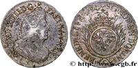 FRANCE Demi-écu aux palmes LOUIS XIV THE SUN KING Caen 1694 (34mm, 13,33g, 6h) -
