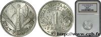 FRANCE 1 franc Francisque, légère FRENCH STATE Beaumont-Le-Roger 1943 (23mm, 1,30g, 6h) -