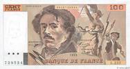 FRANCE 100 Francs DELACROIX imprimé en continu FRANCE 100 Francs DELACROIX imprimé en continu 1993 AU+ -