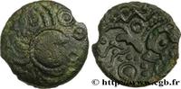 FRANCE Bronze au cheval GALLIA - AULERCI EBUROVICES (Area of Évreux) Évreux (27) c.60-50 AC. (14,5mm, 2,50g, 9h) -