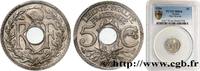 FRANCE 5 centimes Lindauer, petit module III REPUBLIC Paris 1934 (17mm, 2g, 6h) -