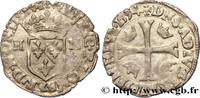 FRANCE Douzain DOMBES - PRINCIPALITY OF DOMBES - HENRI DE MONTPENSIER Trévoux 1594 (24,5mm, 2,05g, 1h) -