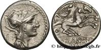 THE REPUBLIC (280 BC to 27 BC) Denier JUNIA Rome 91 AC. (18mm, 3,96g, 6h) -