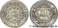 MOROCCO - FRENCH PROTECTORATE Essai de 20 Francs, poids normal. AH 1366 MOROCCO - FRENCH PROTECTORATE Paris 1947 (30mm, 10,03g, 6h) -
