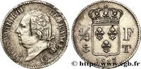 FRANCE 1/4 franc Louis XVIII LOUIS XVIII Nantes 1817 (14,98mm, 1,28g, 6h) -