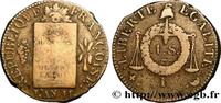 FRANCE 1 sol dit à la table de loi THE CONVENTION Limoges 1794 (27,5mm, 12,53g, 6h) -