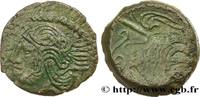FRANCE Bronze SVTICOS, classe II au lion VELIOCASSES (Area of Norman Vexin) c. 50-40 AC. (15,5mm, 2,66g, 10h) -